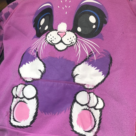 COPY - Urban Planet Critter Hoodie. Girls Size LG. - Picture 4 of 4